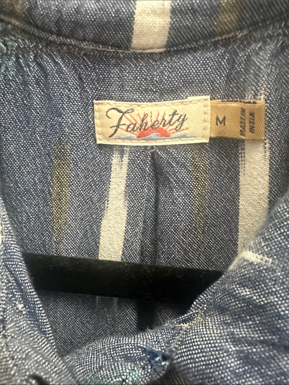 Faherty Pop Over Dress - Picture 2 of 7